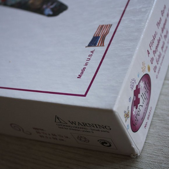 A Flicker Then Gone Hummingbird Shaped Serendipity 800pc Puzzle 65317 - Picture 7 of 11